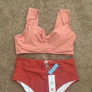 Cupshe two piece bathing suit